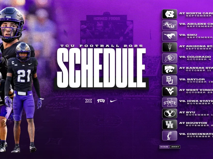 TCU s 2025 Football Schedule Announced TCU Athletics