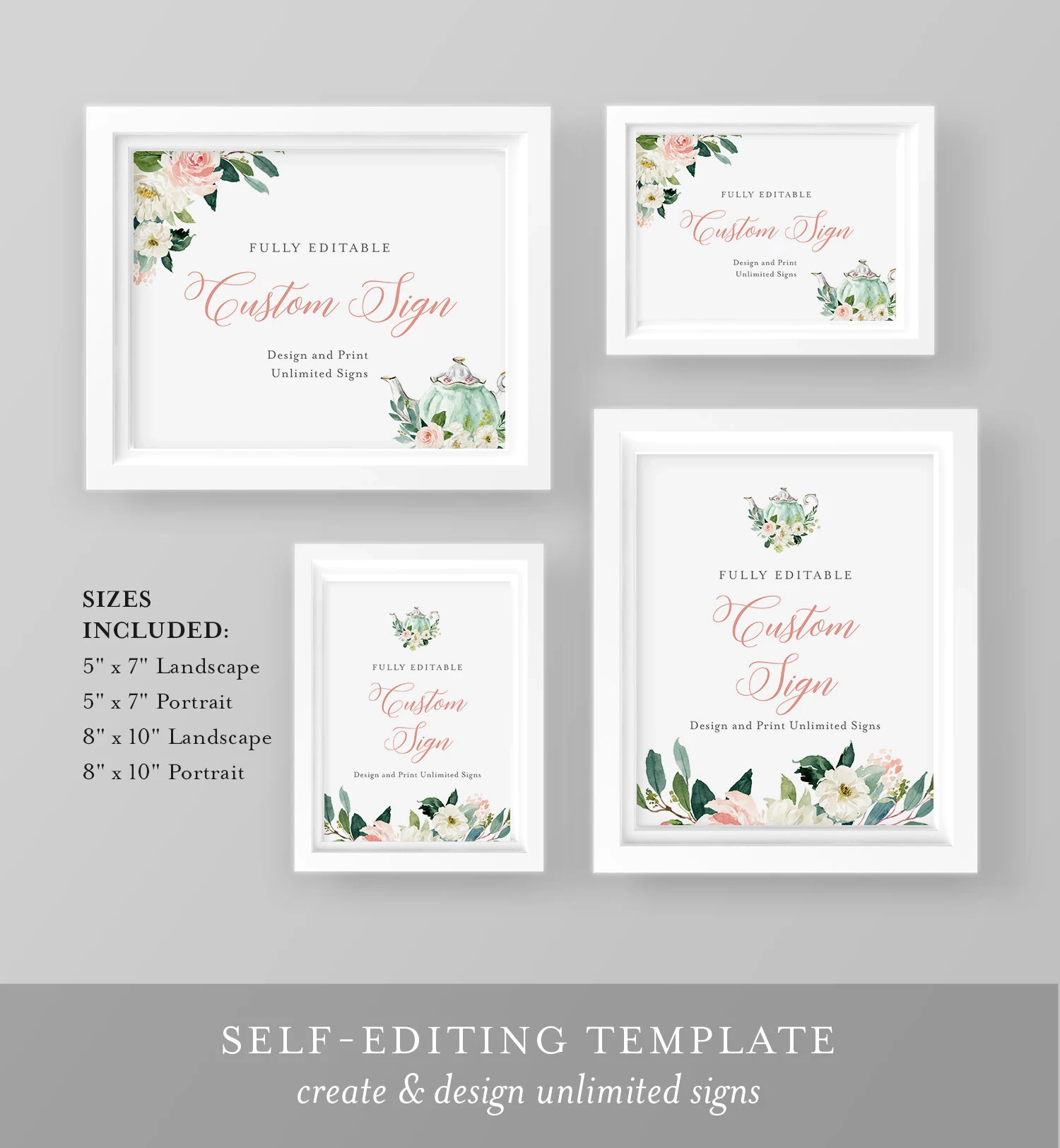 Printable 8 By 10 Wedding Signs Printable 8 By 10 Wedding Signs