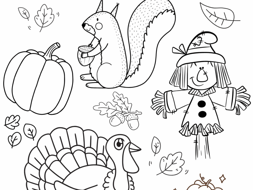 Thanksgiving Activities For Kids Free Printable Thanksgiving Pages Vivint