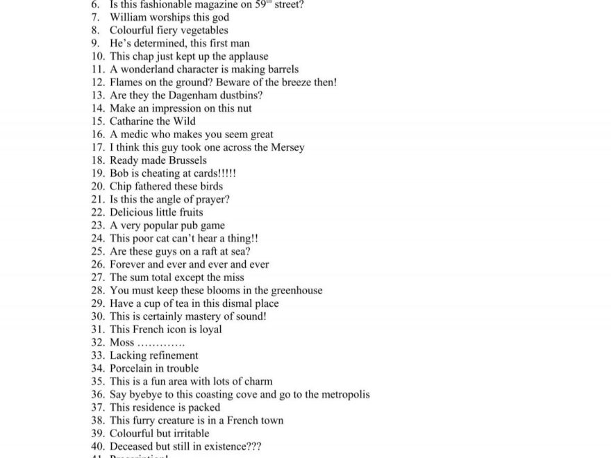 The Cryptic Music Quiz Loca Motion Mobile Music Service