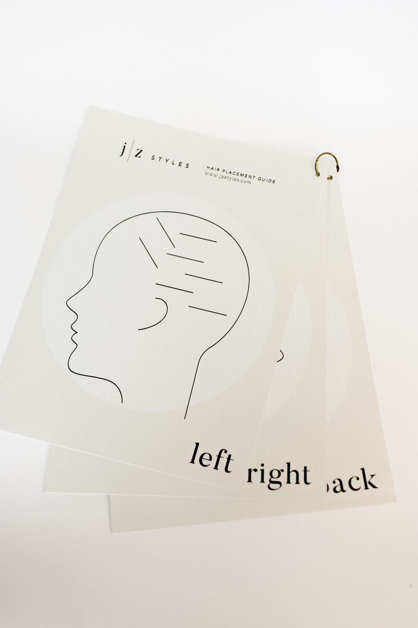 The Placement Guide Tape In Hair Extensions