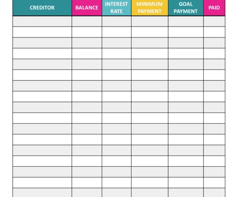 The Ultimate Debt Payoff Planner That Will Help You Crush Your Debt