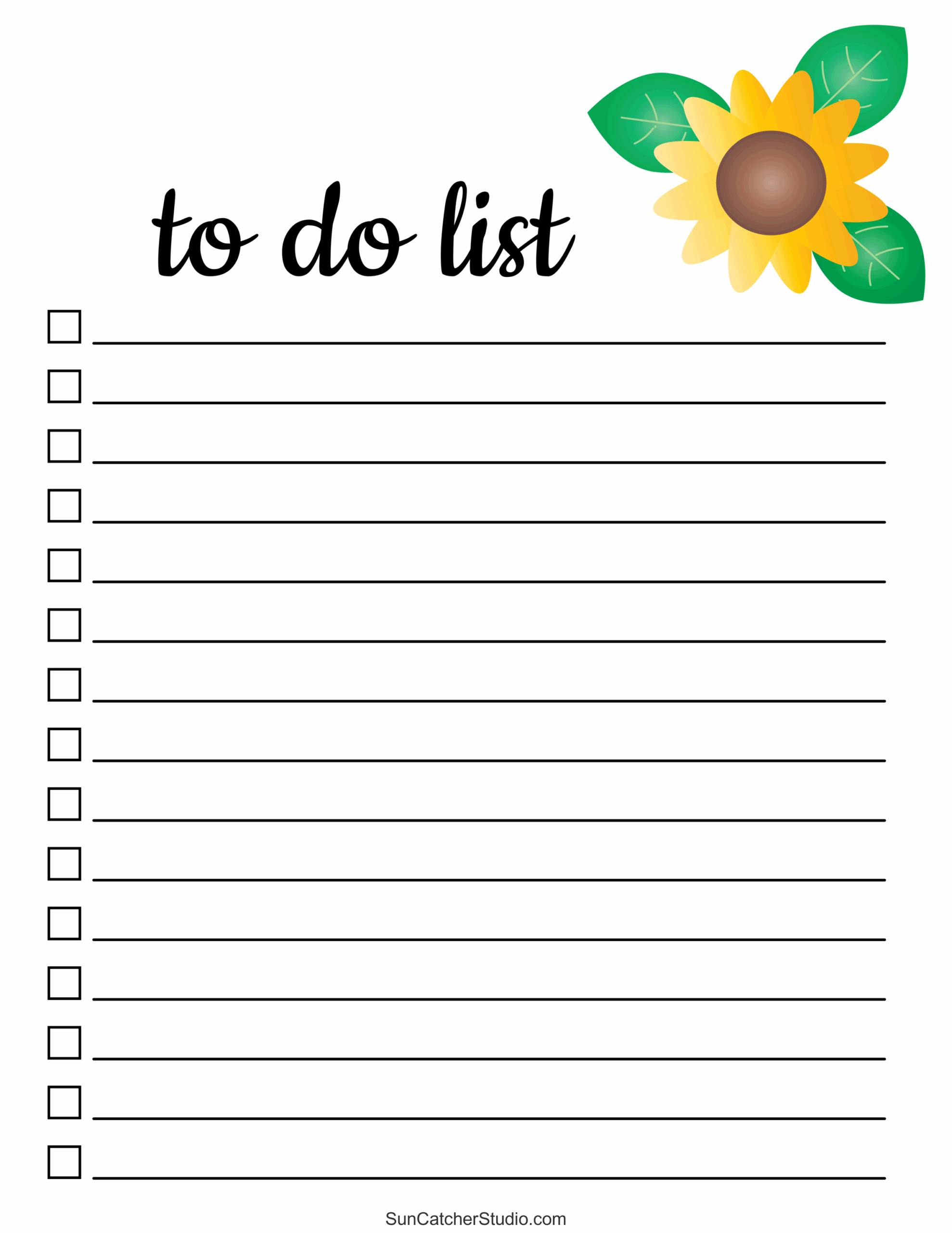 List Paper Printable Free List Paper Printable Free