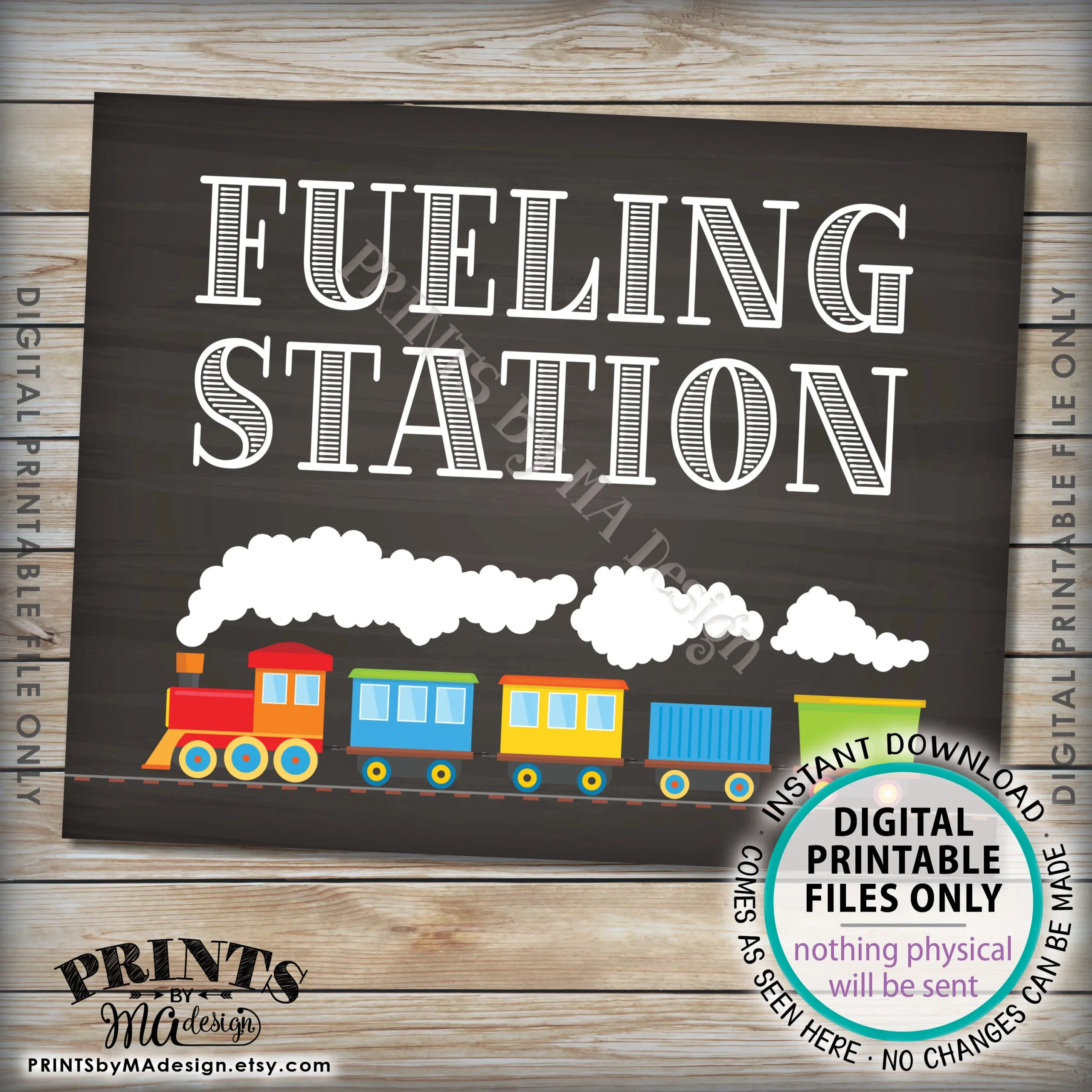 Dining Car Printable Sign