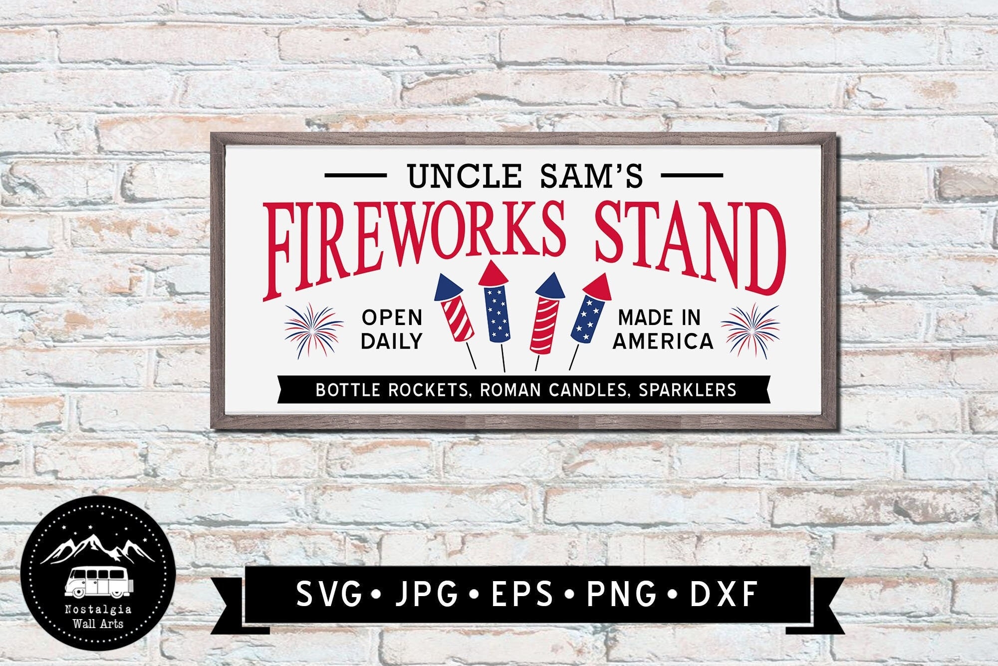 Firework Stand Signs Printable