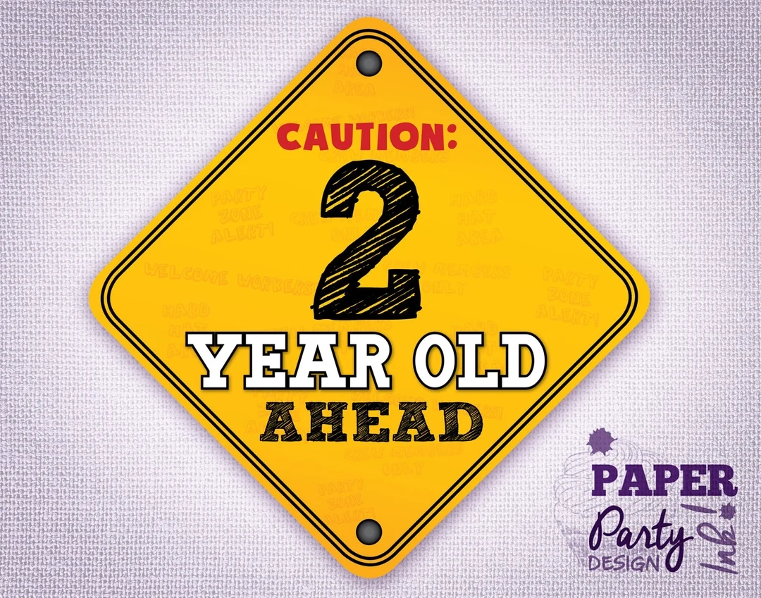 Caution Toddler Ahead Printable Sign