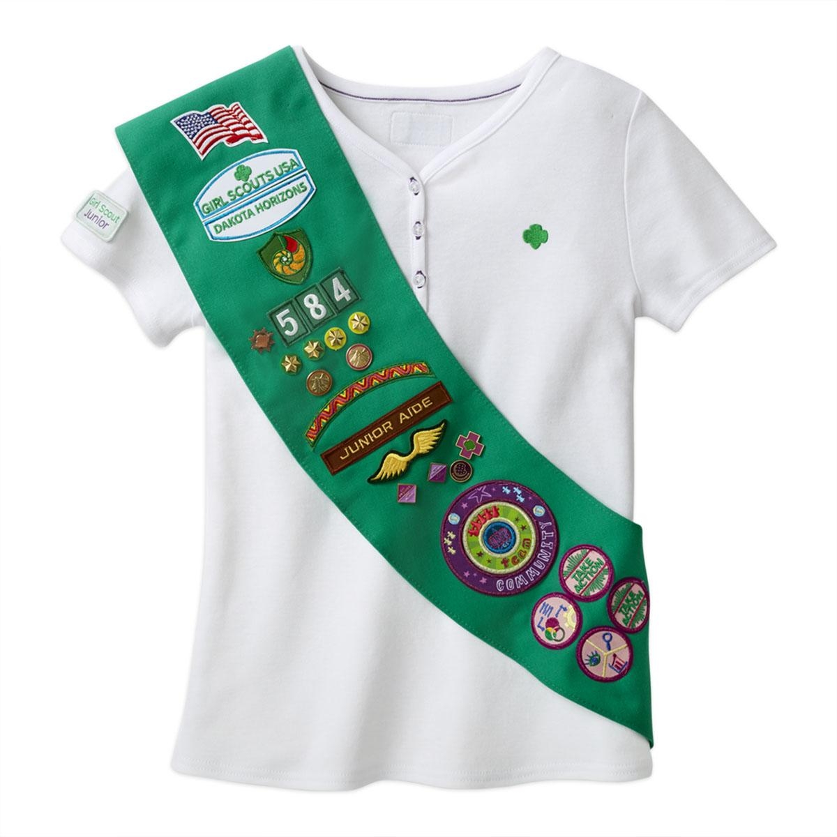 Greek Junior Girl Guide Uniform Printable