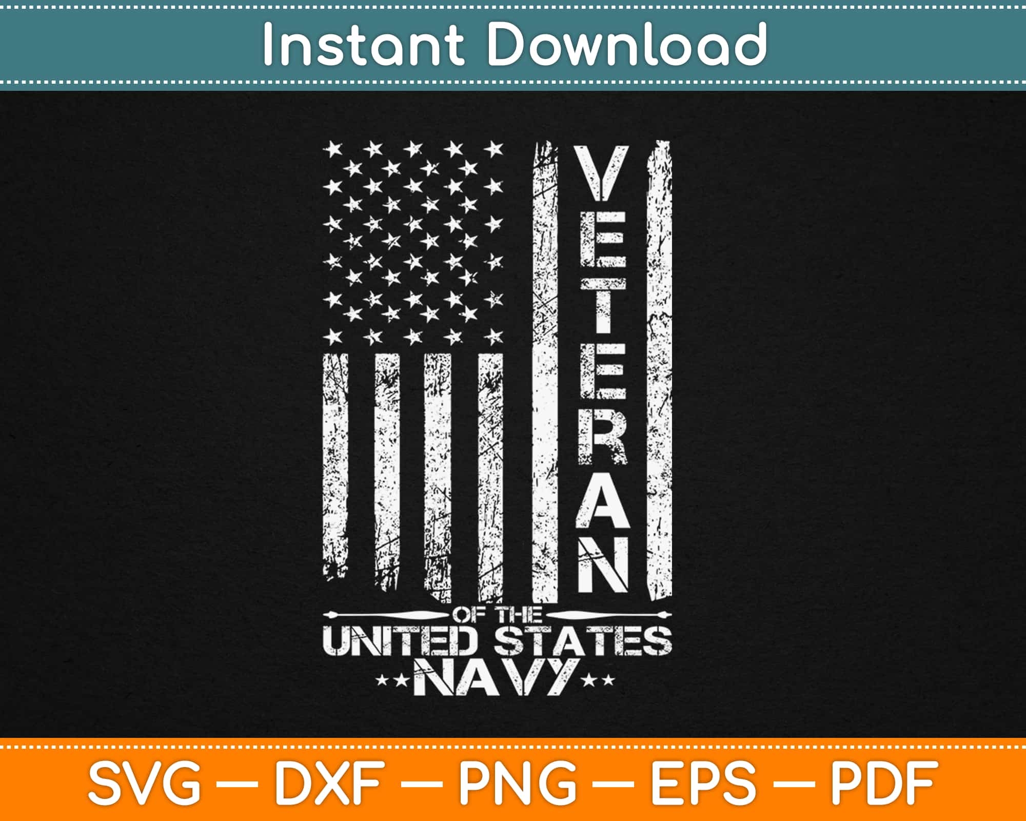 Veteran Of The United States US Navy Svg Png Files Artprintfile