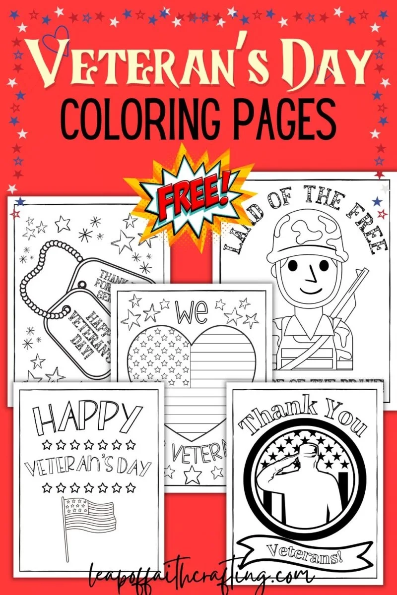 Veterans Day Coloring Pages 5 FREE Printables Leap Of Faith Crafting Veterans Day Coloring Pages 5 FREE Printables Leap Of Faith Crafting