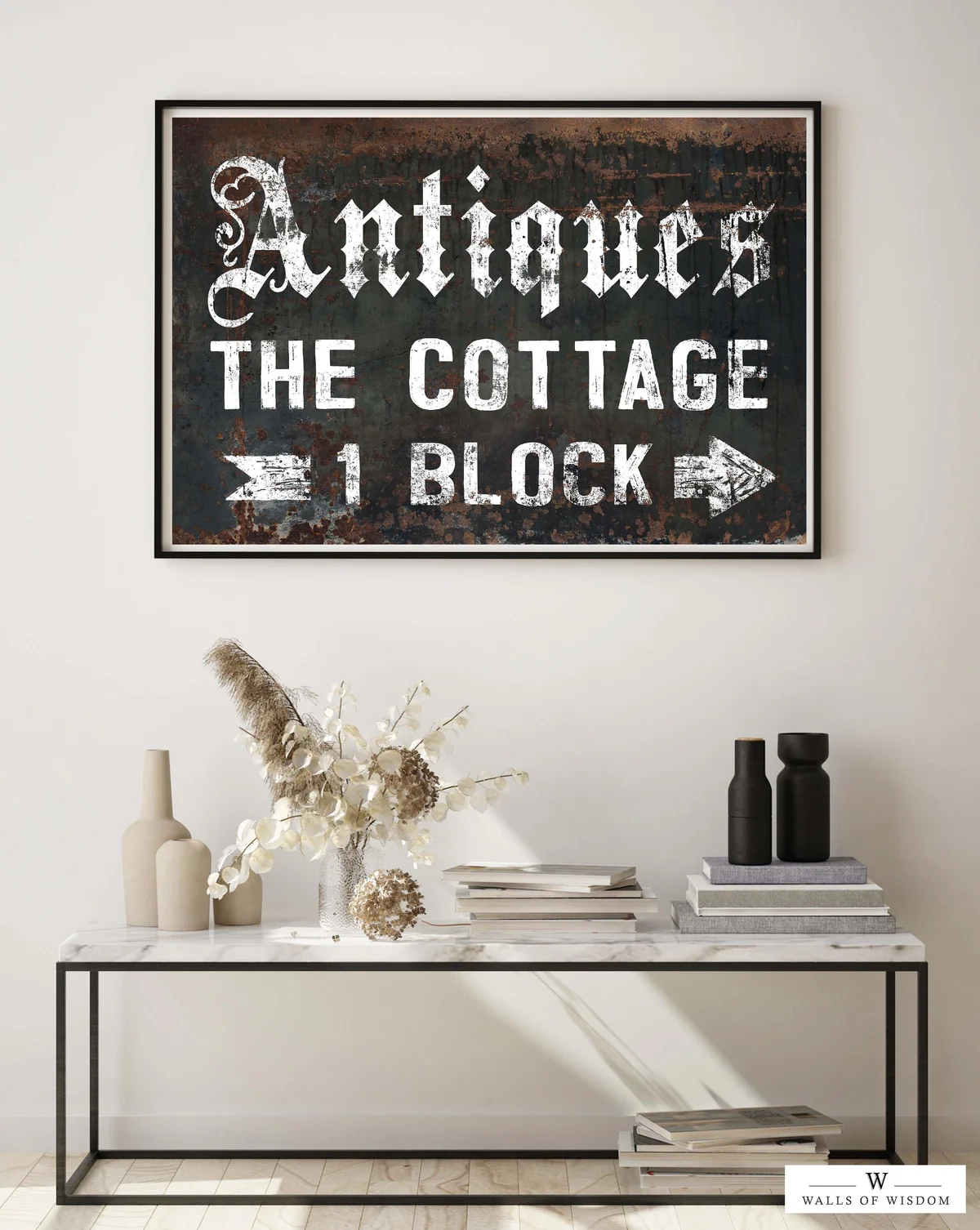 Printable Cottage Sign Frames
