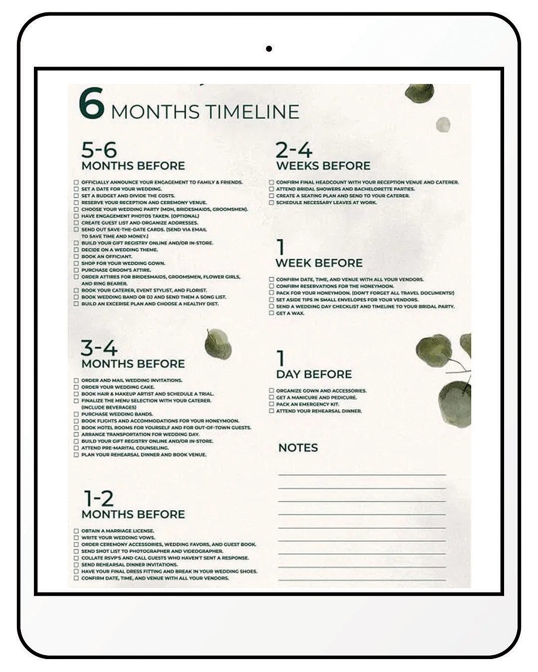 Wedding Planning Printables Free Templates To Keep You Organized Worksheets Library